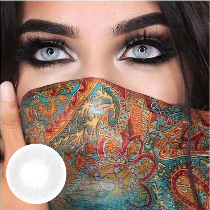 FANTASY SNOW FLAKE Prescription Colored Contact Lenses Beauon 