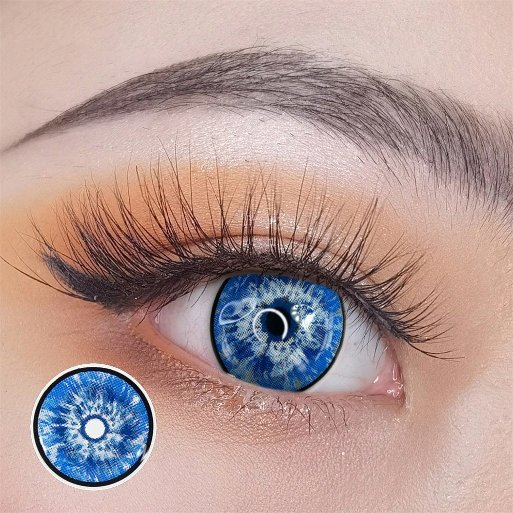 Cosplay Gojo Blue Colored Contact Lenses Beauon 